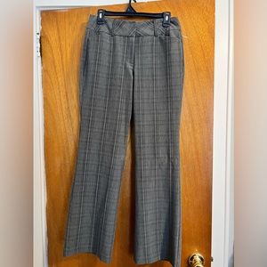 Roz & Ali Grey Straight Leg Work Pant